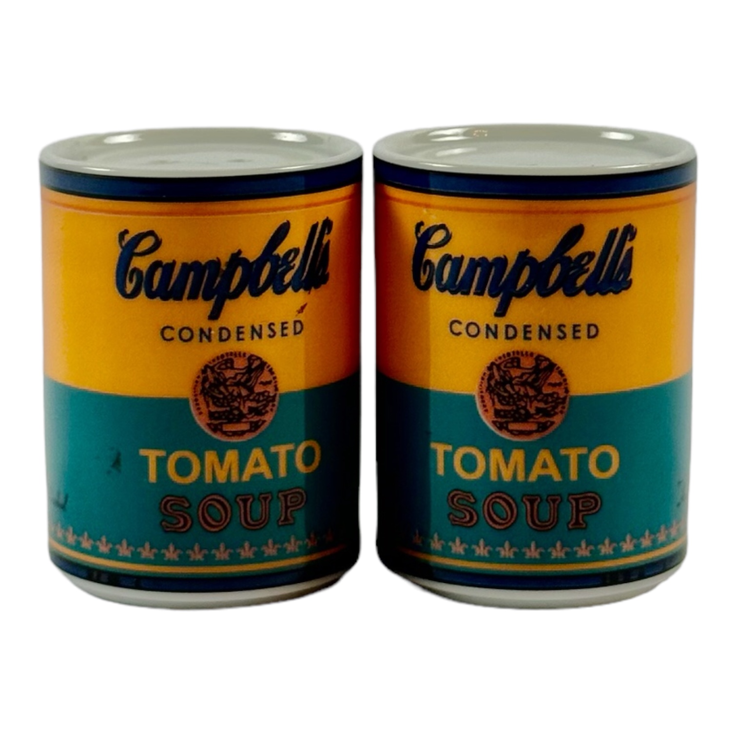 SALEIRO / PIMENTEIRO WARHOL CAMPBELLS PORCELANA LARANJA ROSENTHAL