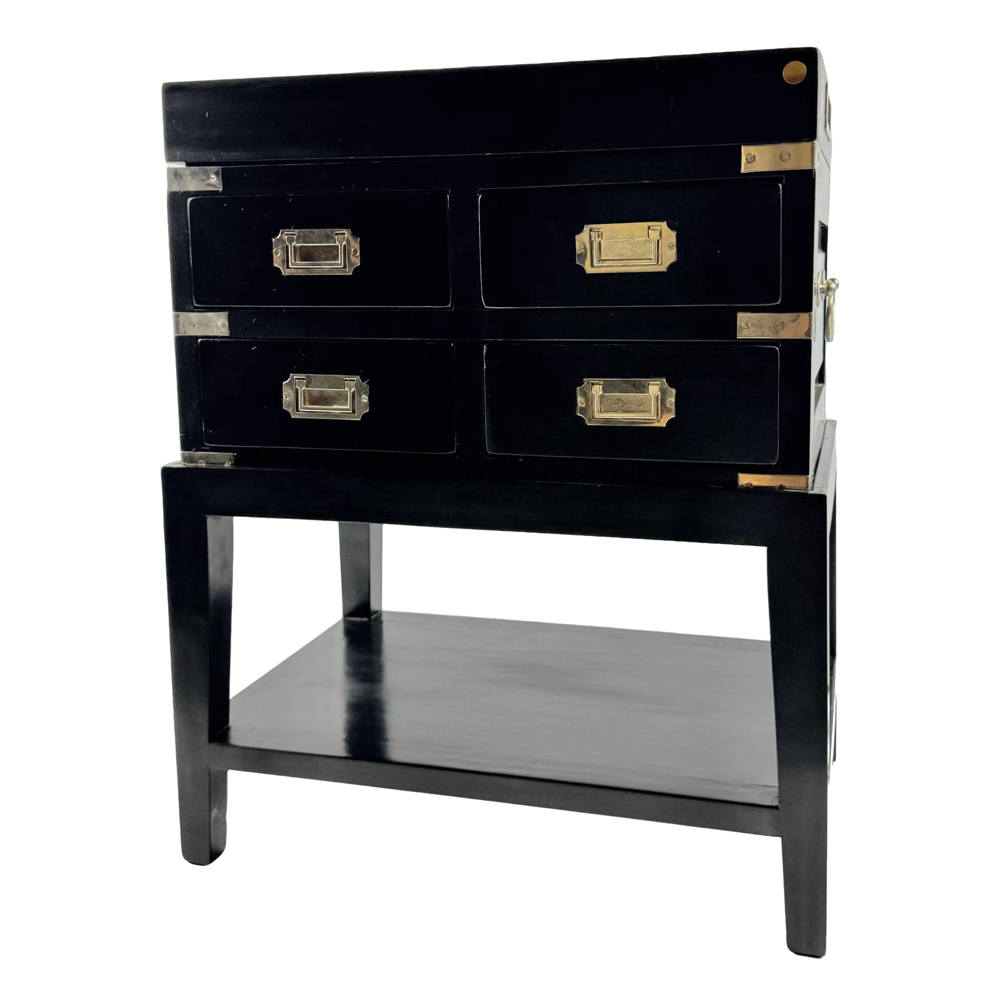 BAR COM 04 GAVETAS+BANDEJA MADEIRA VAN ROON