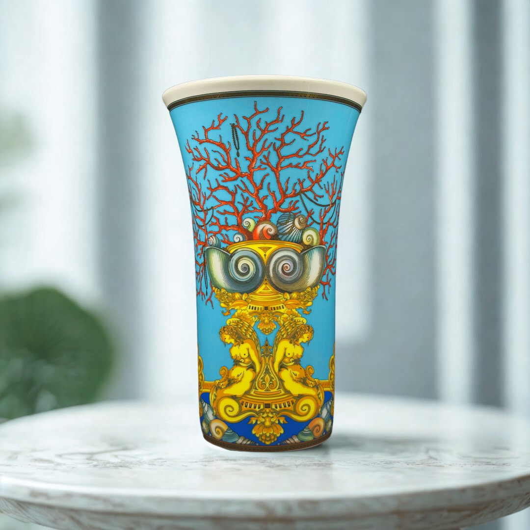 VASO VERSACE LES TRESORS DE LA MER PORCELANA