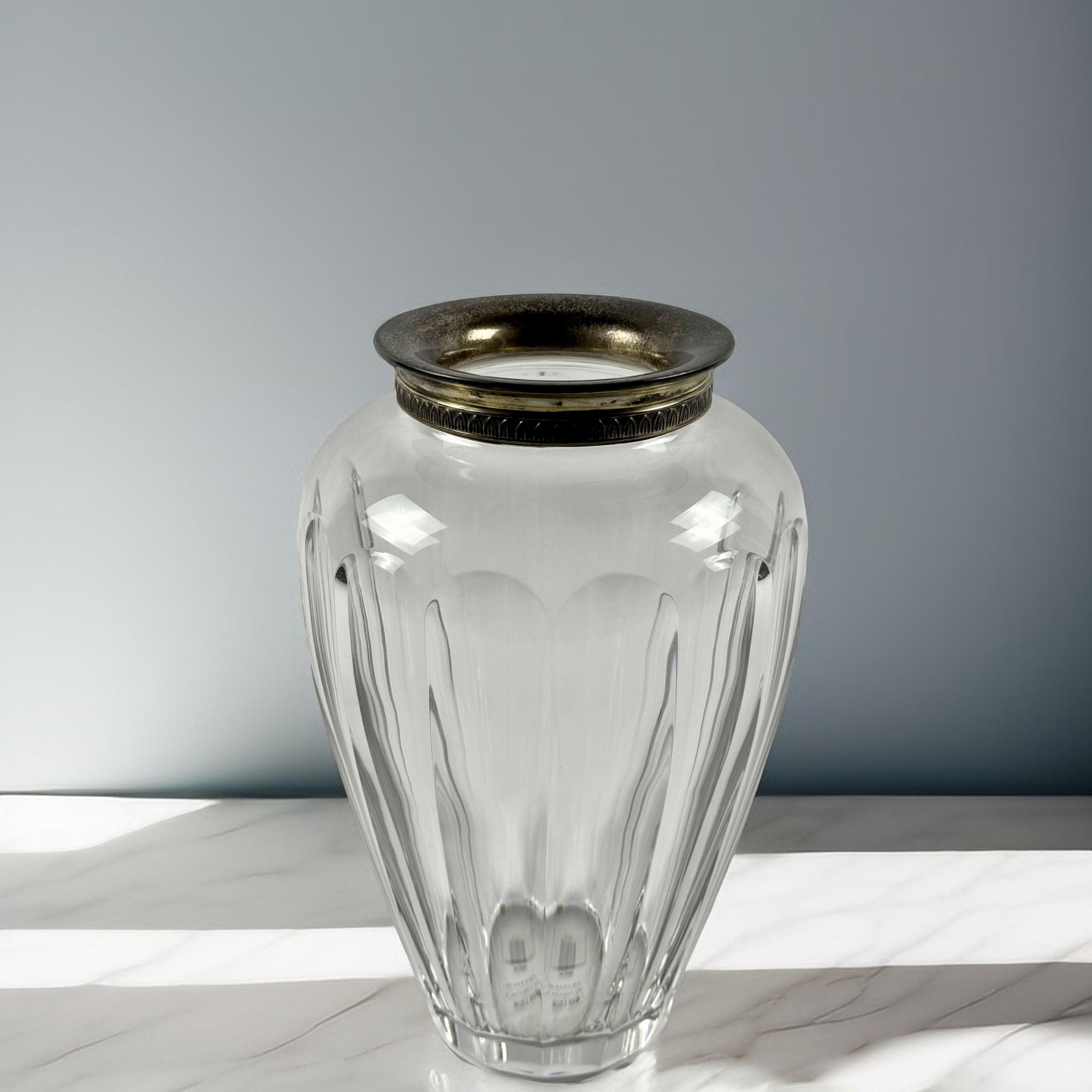VASO SONJA CRISTAL TRANSPARENTE FABERGE