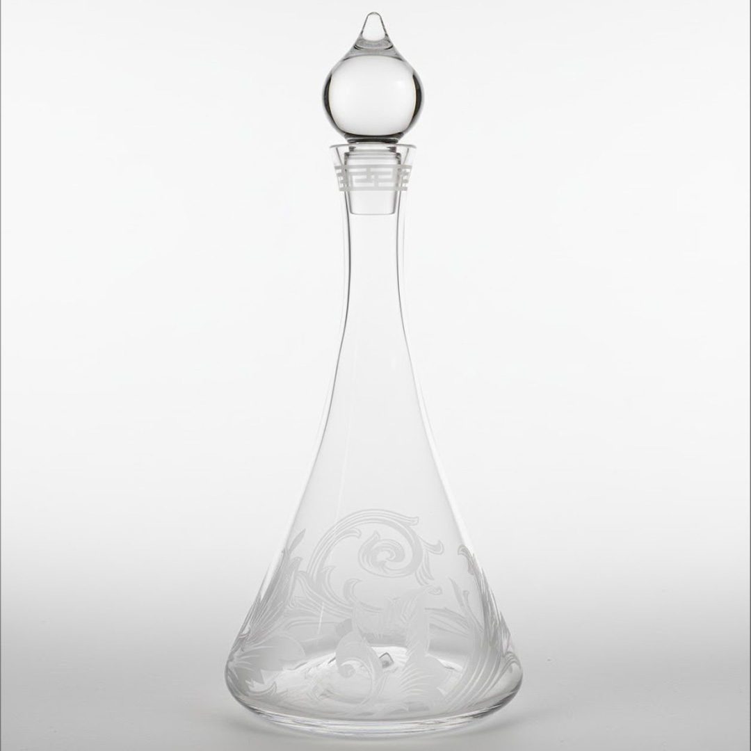 GARRAFA VERSACE ARABESQUE CRISTAL TRANSPARENTE