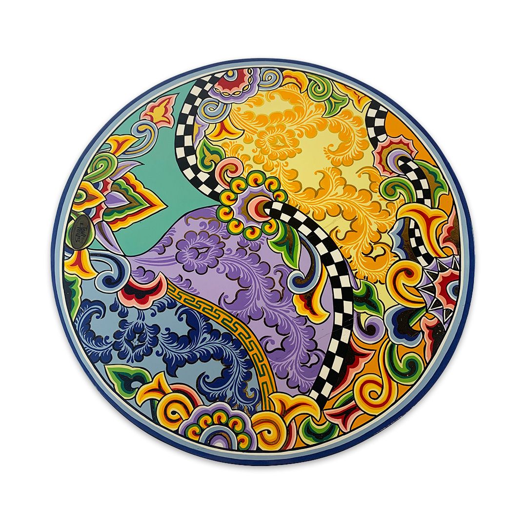 MESA LATERAL REDONDA MALAGA METAL TOMS DRAG