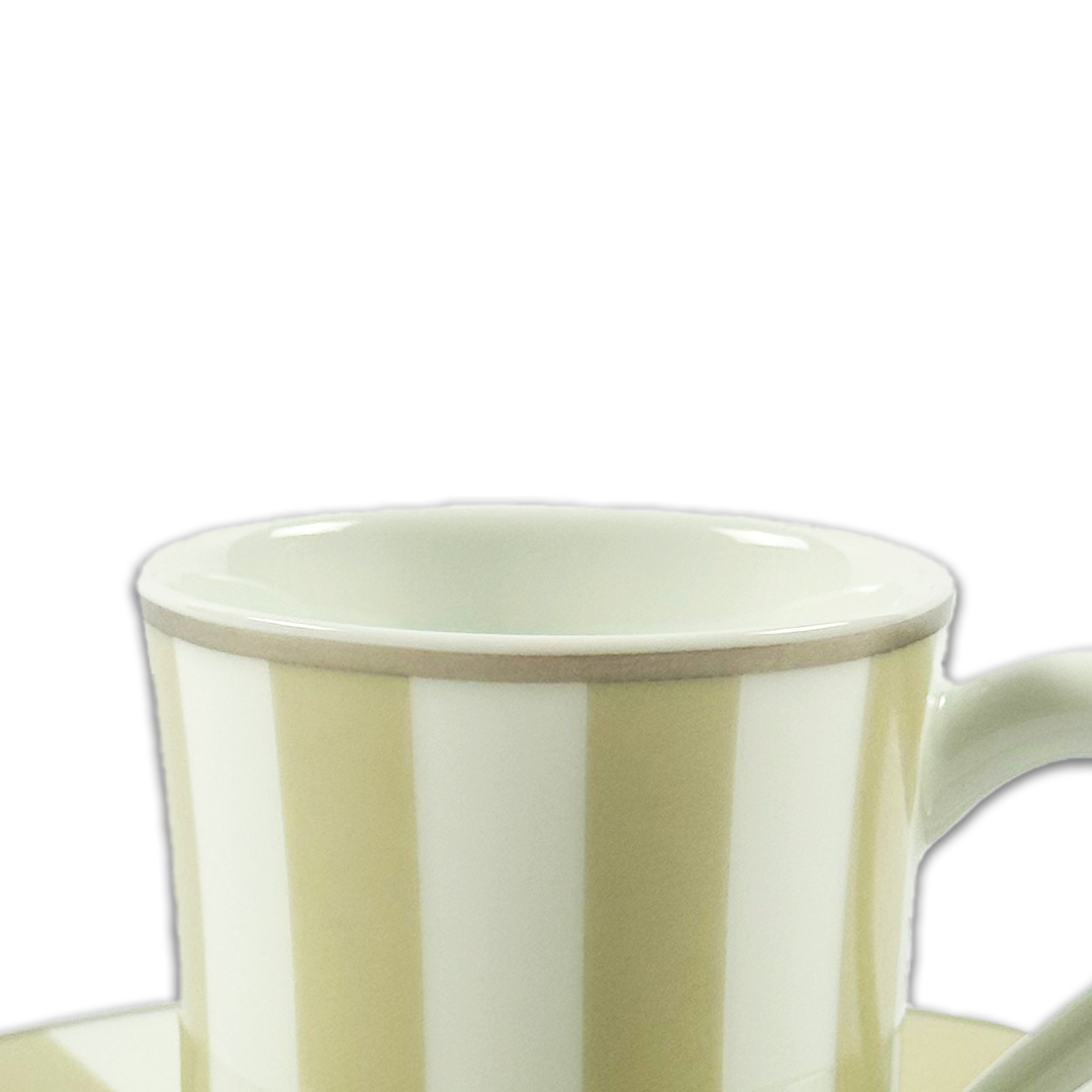 XICARA CAFÉ+PIRES ROYALE PORCELANA BERNARDAUD JOGO 6 PEÇAS