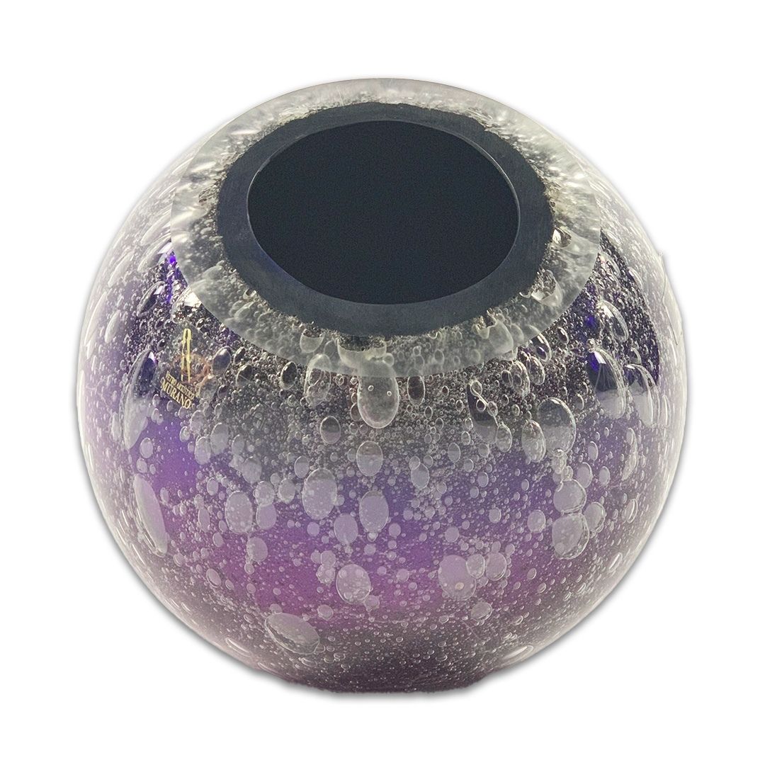 VASO ESFERA VENERE VIOLETA FORMIA