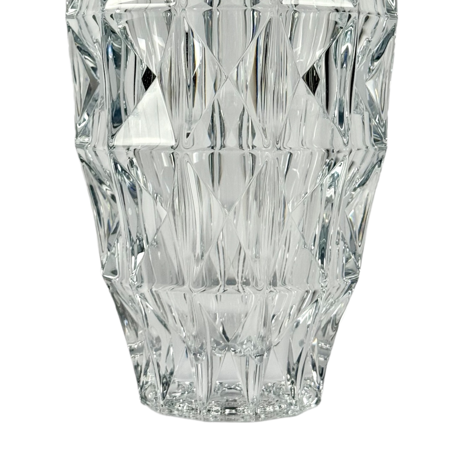 VASO DIAMANTE CRISTAL TRANSPARENTE