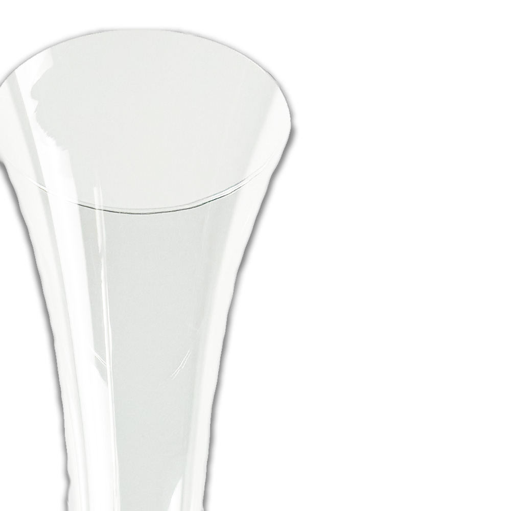 VASO VIDRO TRANSPARENTE LUVIDARTE