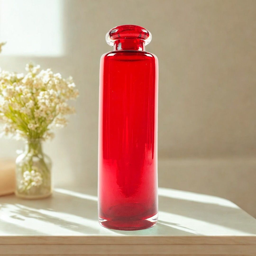 VASO DRUNKEN CRISTAL VERMELHO ROSENTHAL