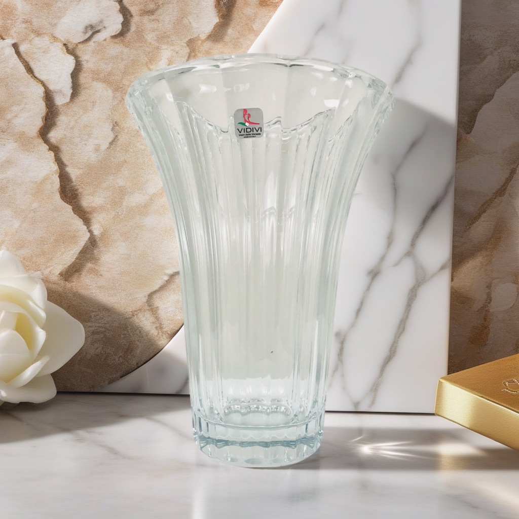 VASO DOGE VIDRO TRANSPARENTE VIDIVI VETRI (KD&D)