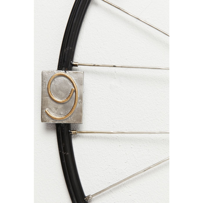 RELOGIO PAREDE SPOKE WHEEL METAL 