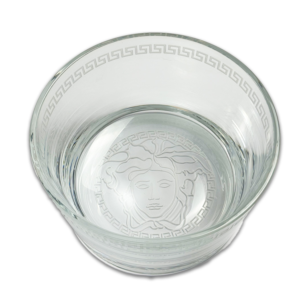 BOWL VERSACE MEDUSA CRISTAL TRANSPARENTE