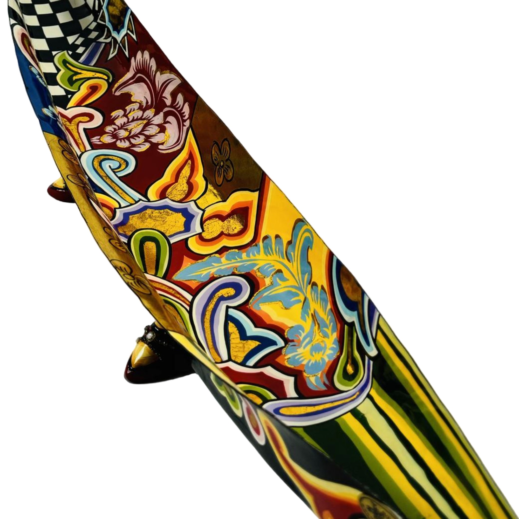 CENTRO MESA OVAL DRAG PRETO TOMS DRAG