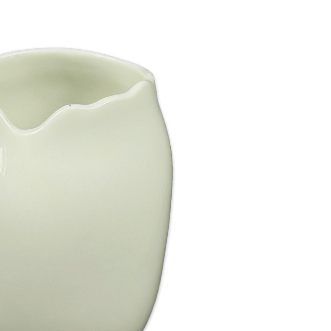 MINI VASO LANDSCAPE SHIBORI PORCELANA BRANCA ROSENTHAL