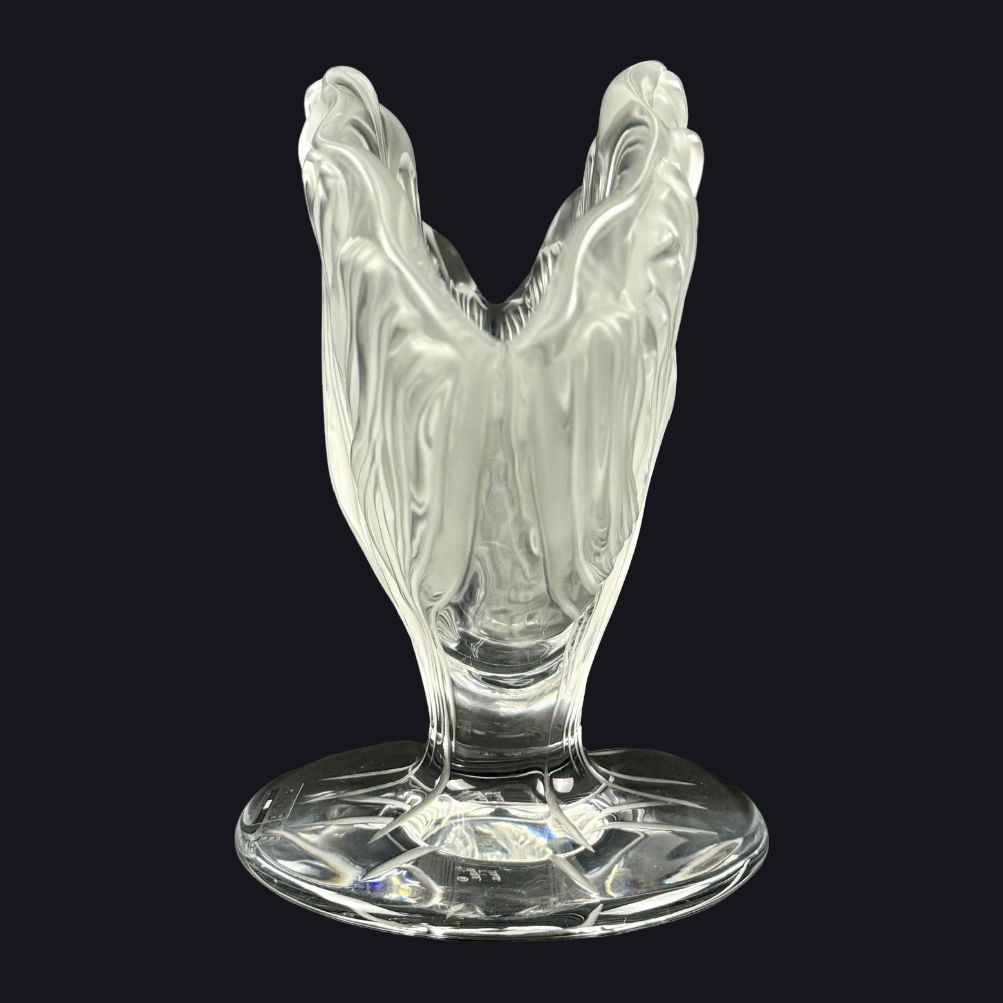 VASO ICHOR CRISTAL FOSCO LALIQUE