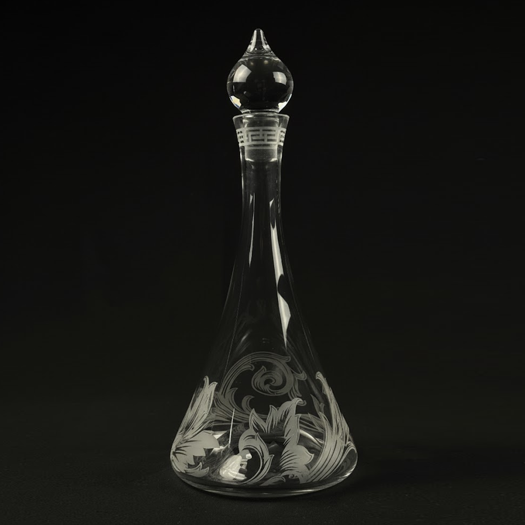 GARRAFA VERSACE ARABESQUE CRISTAL TRANSPARENTE