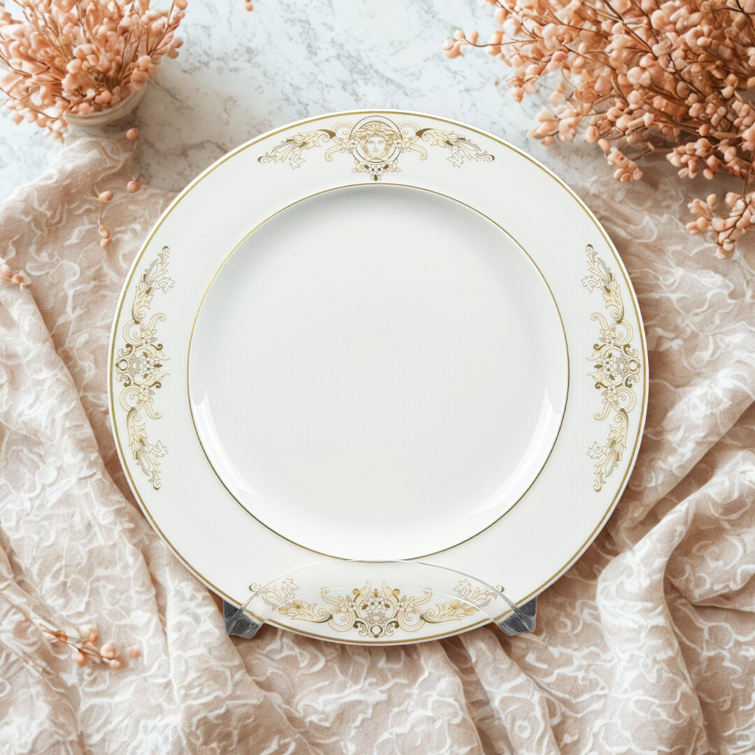 PRATO SOBREMESA VERSACE MEDUSA GALA PORCELANA UNITARIO