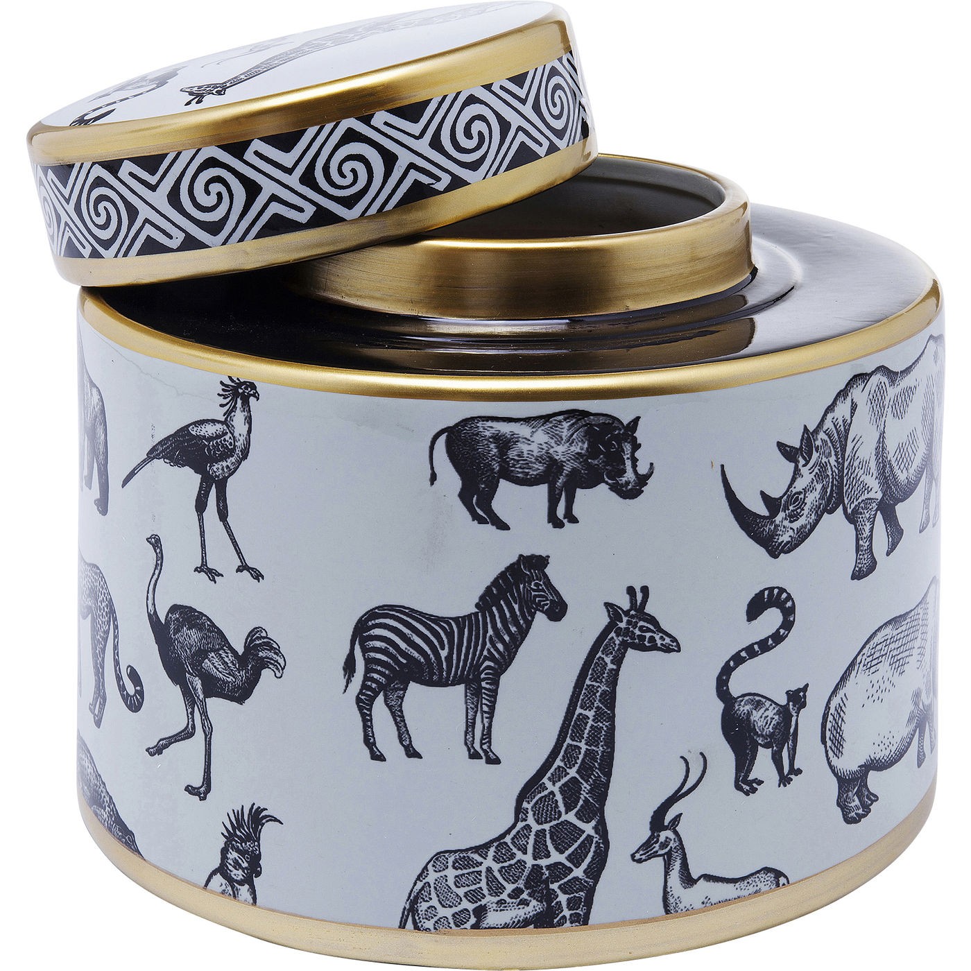 POTICHE ANIMAIS CERAMICA 