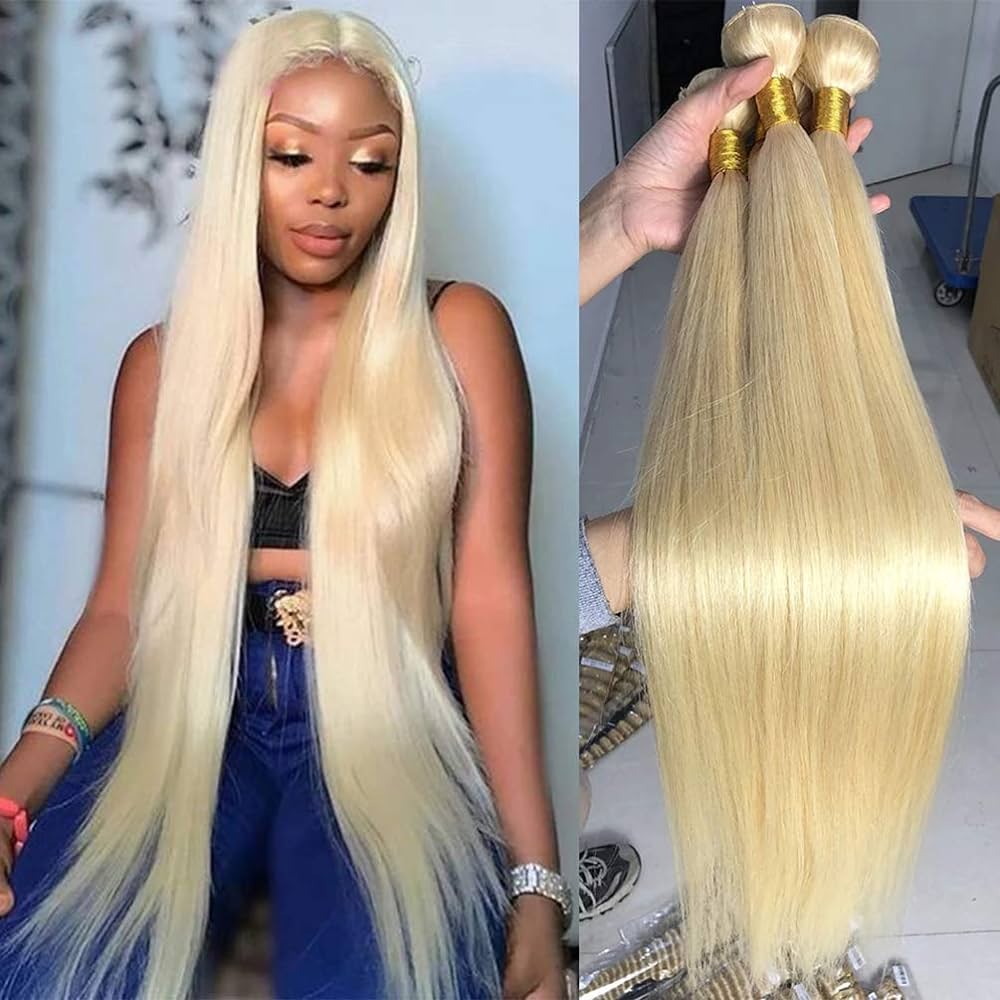 #613 Straight Bundle | Premium Blonde Collection