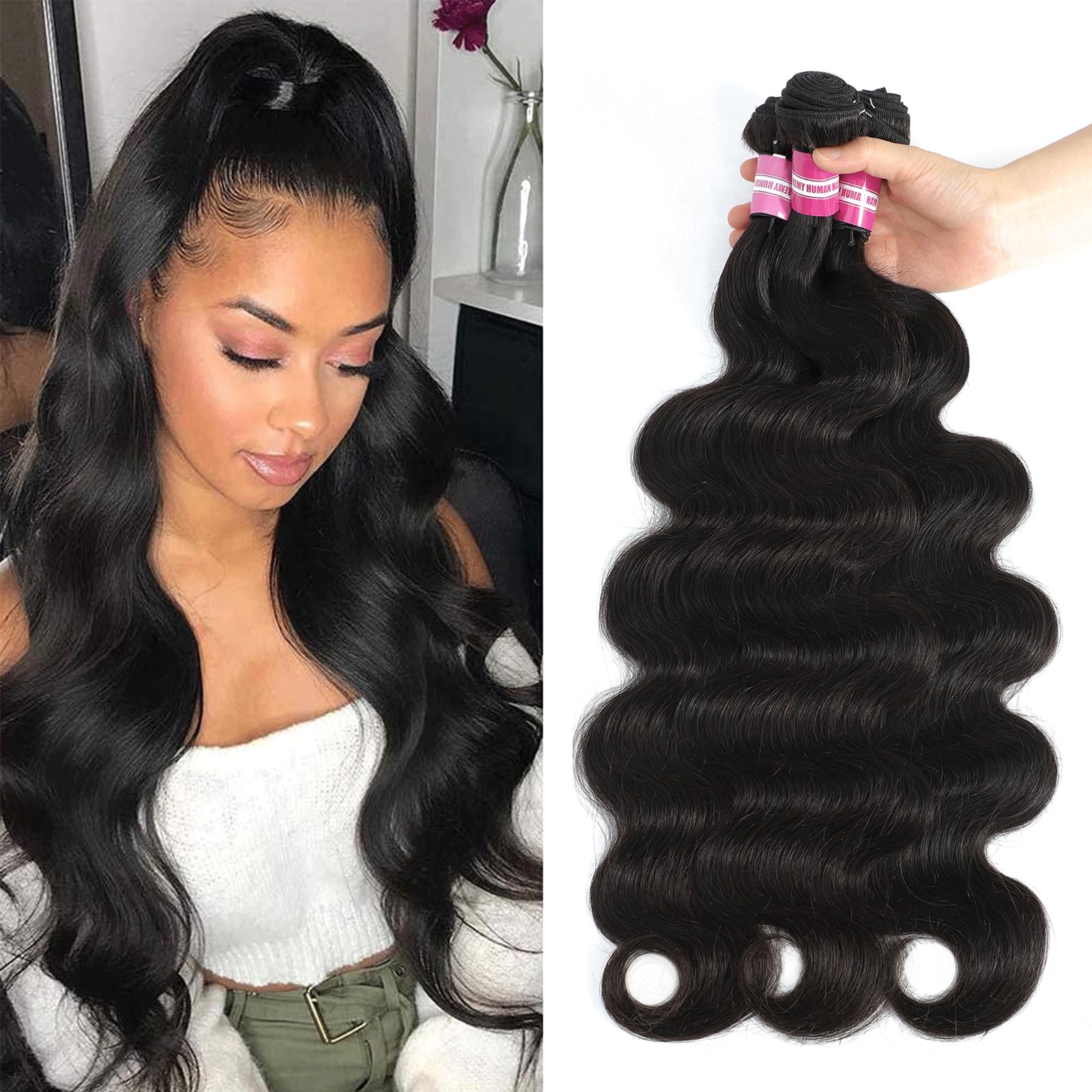 Natural Body Wave Bundle | Premium Collection