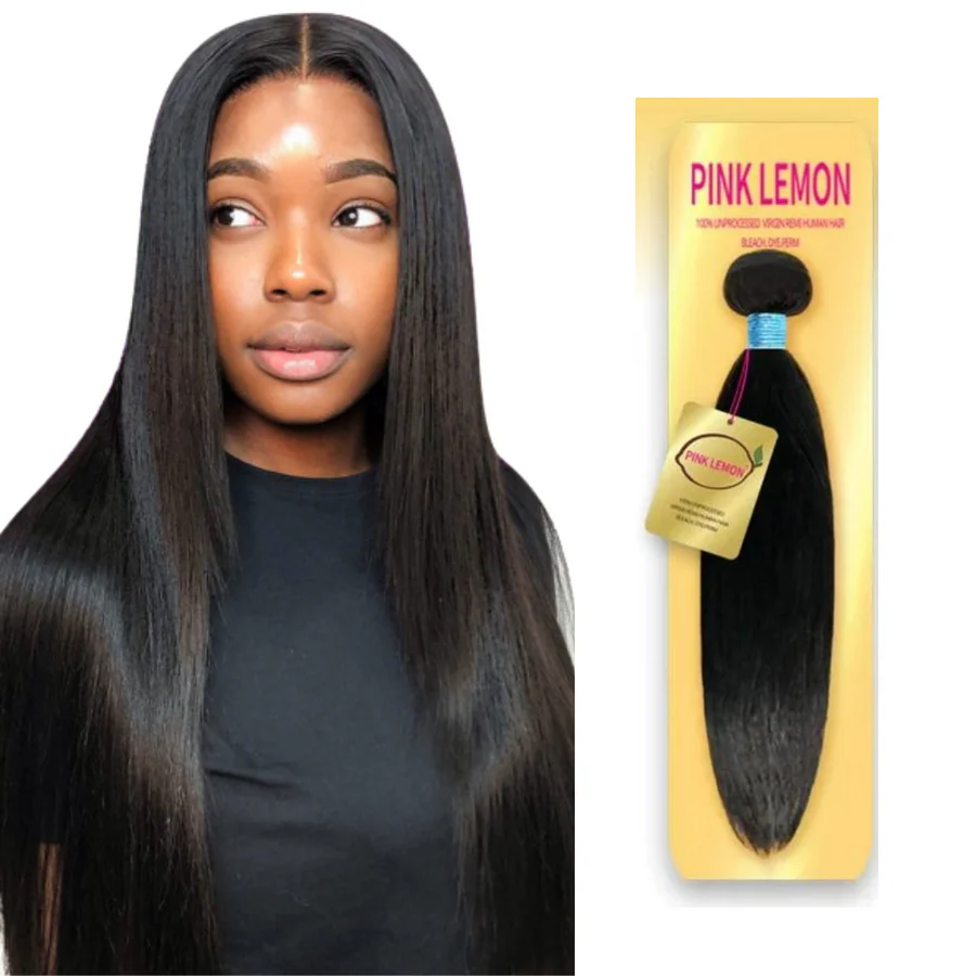 Pink Lemon Straight Bundle | Premium Collection