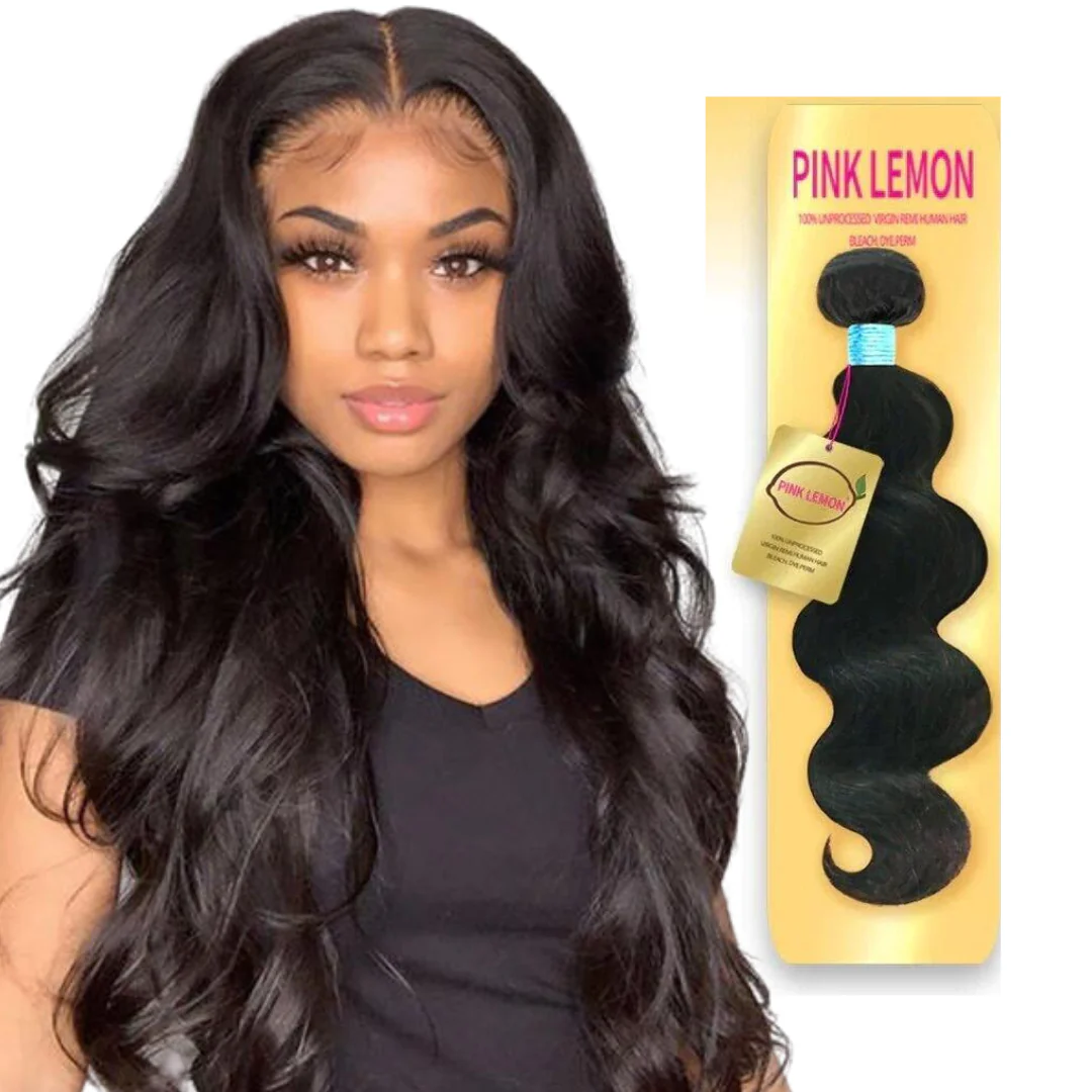 Pink Lemon Body Wave Bundle | Premium Collection
