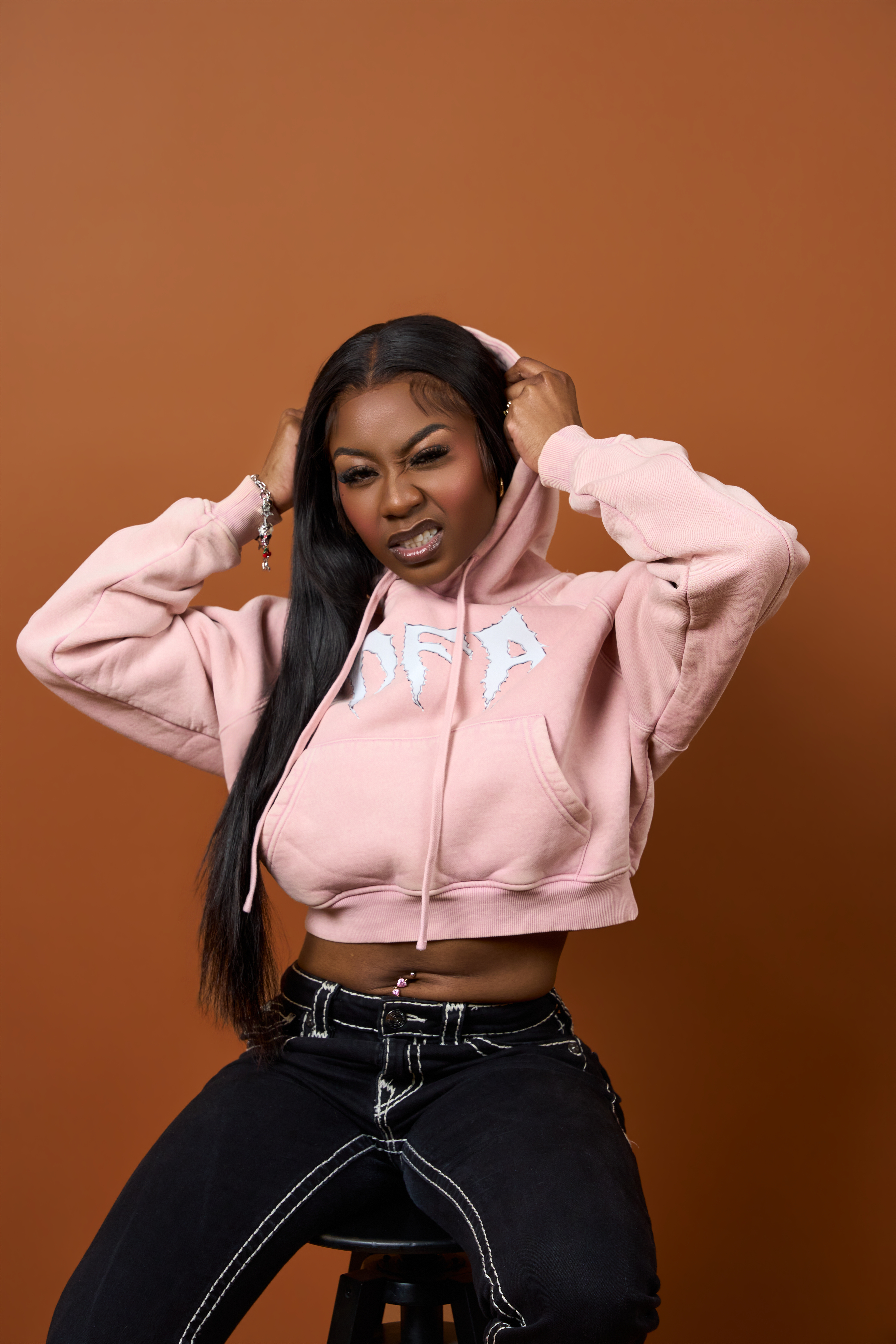 Women's Cropped Hoodie