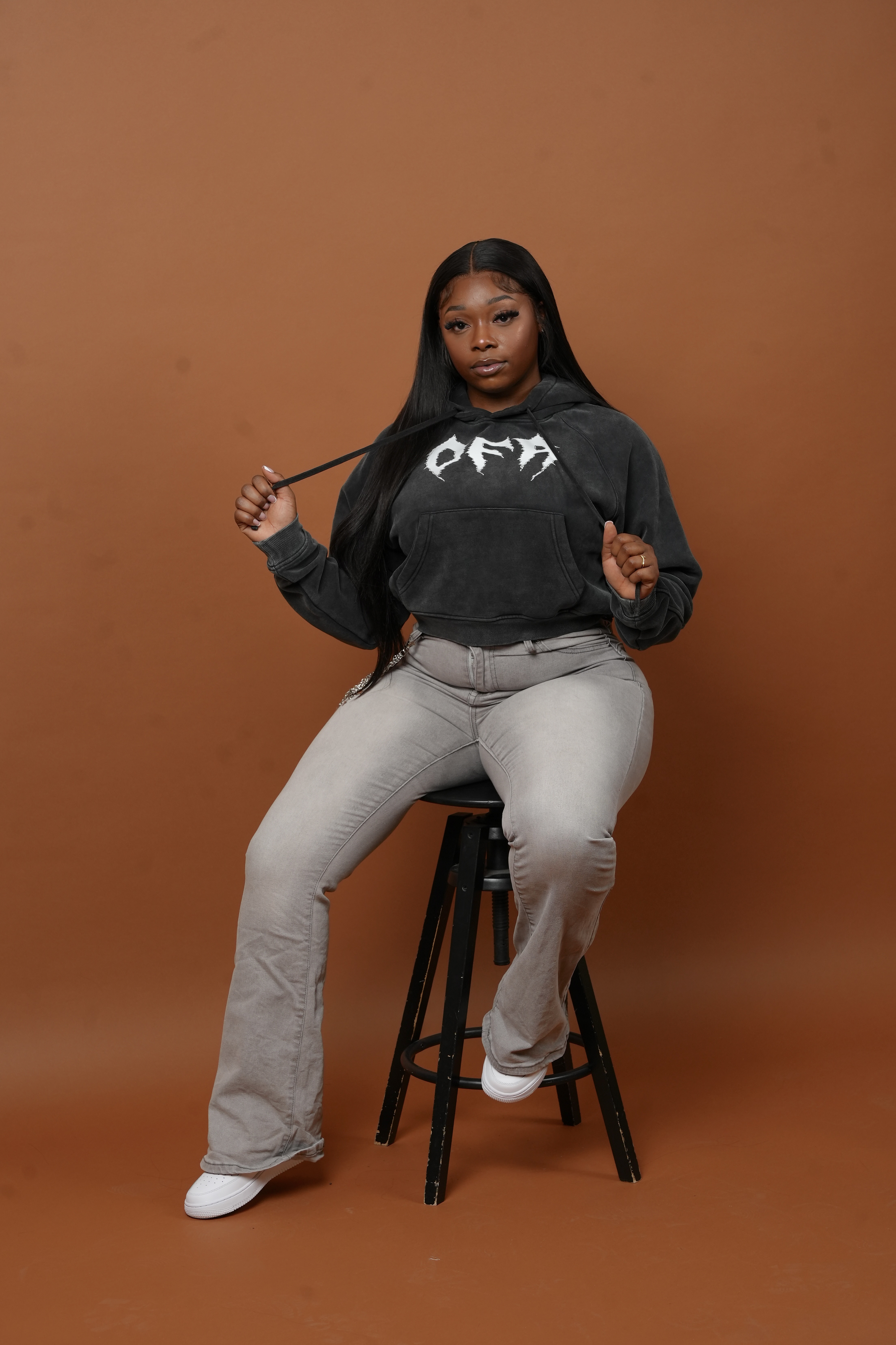 Women's Cropped Hoodie