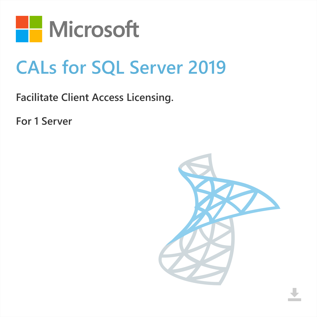 CALs para SQL Server 2019: [50 CALs] [Retail]
