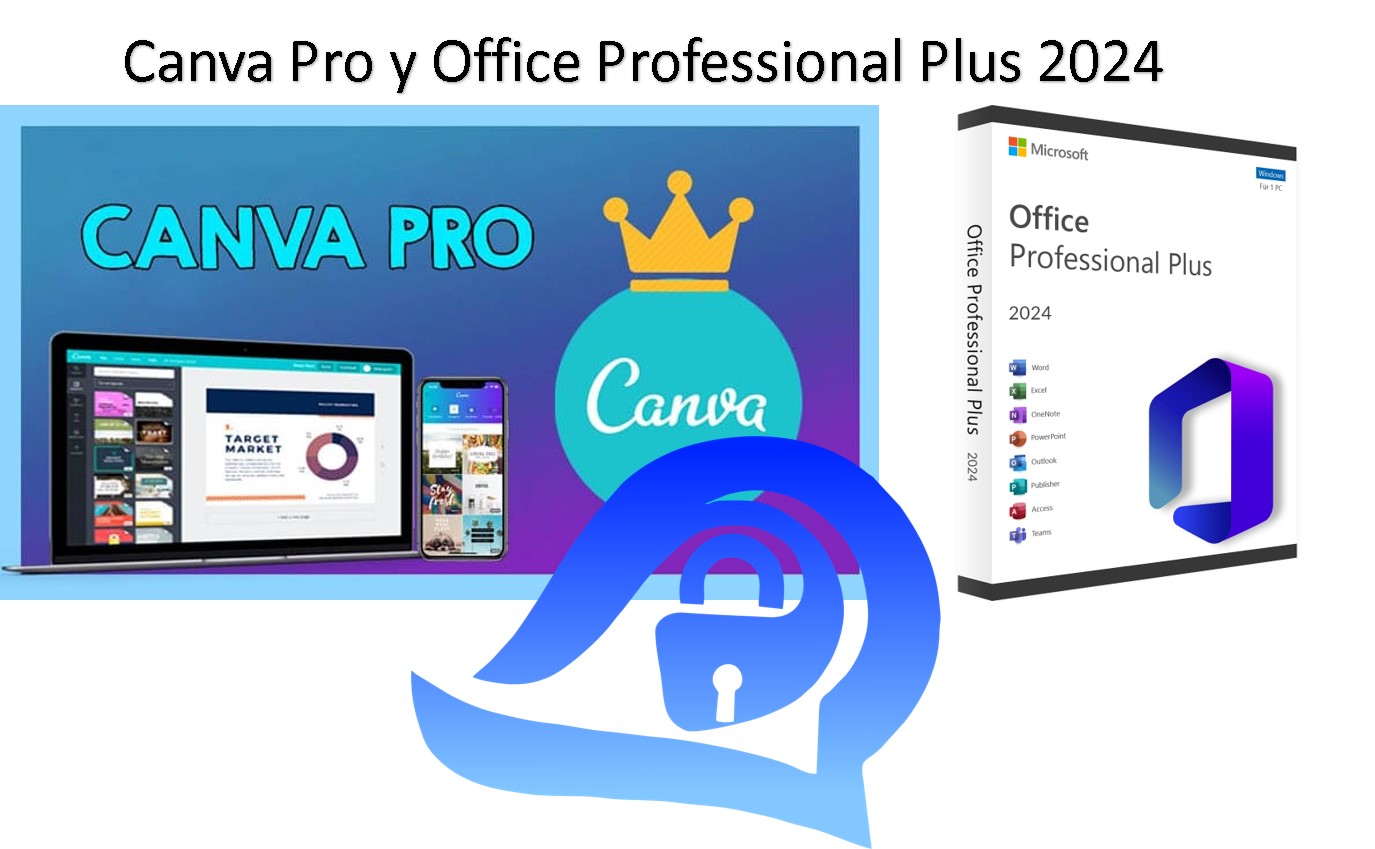 Canva Pro / Office Pro Plus 2024 Vitalicios