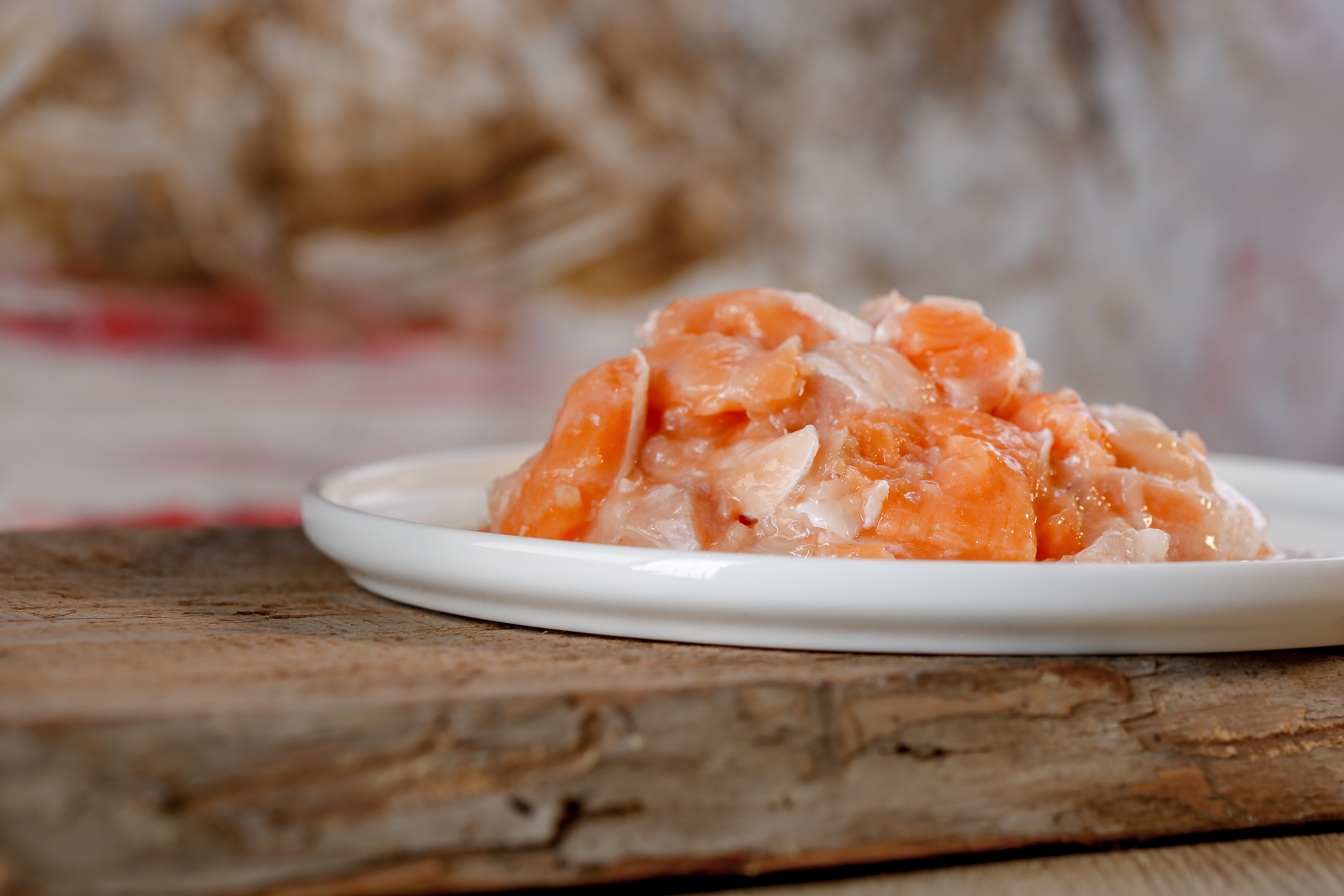 Lachswürfel 500g