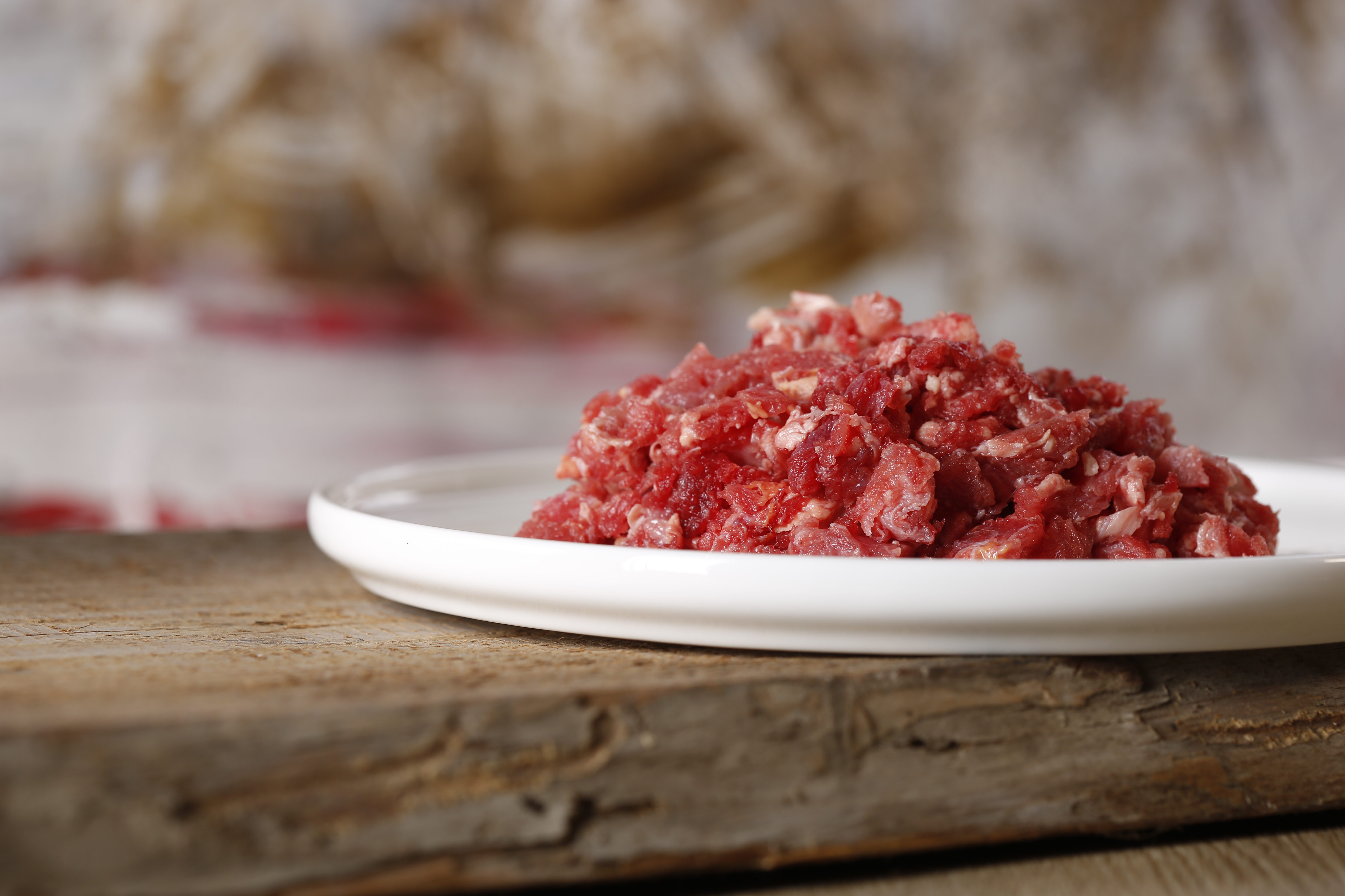 Rinderfleisch durchwachsen gewolft 500g