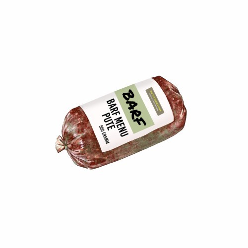 BARF Menü Pute gewolft