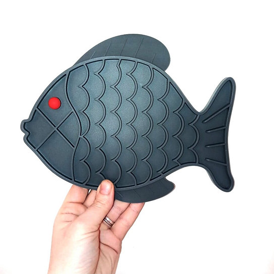 TAPIS A LECHER poisson