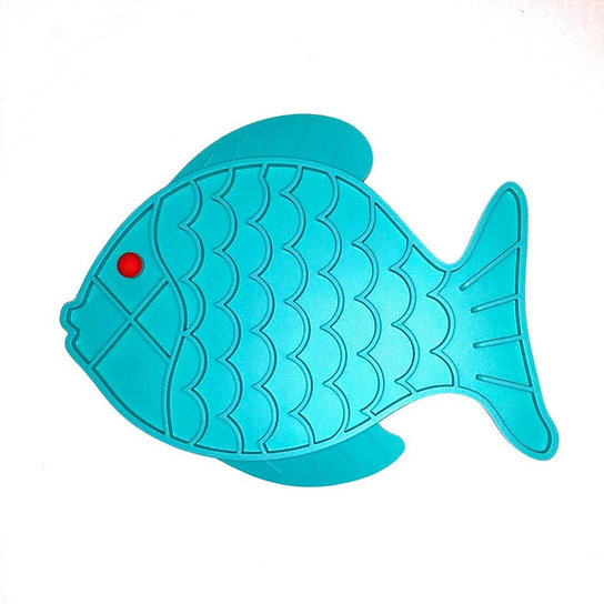 TAPIS A LECHER poisson