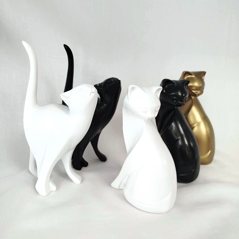 STATUETTE chat moderne