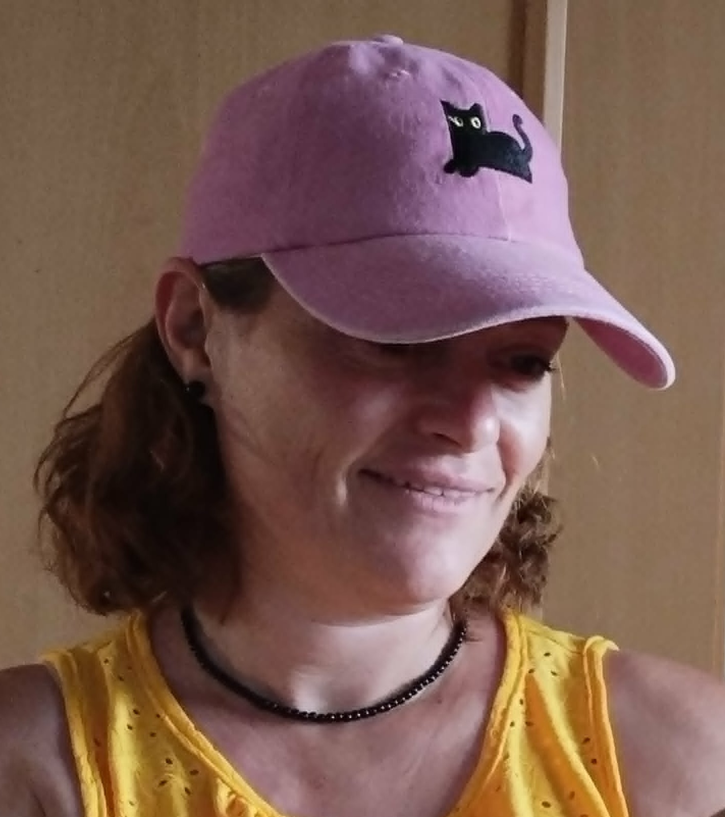 Casquette motif cheval ou chat