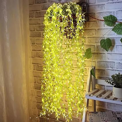 Leaf LED Curtain String Lights with Leaf Design |