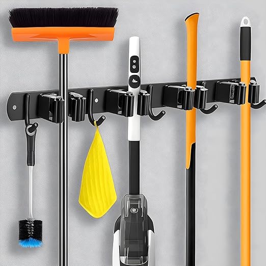 Wall Mounted Cleaning Tool Organizer