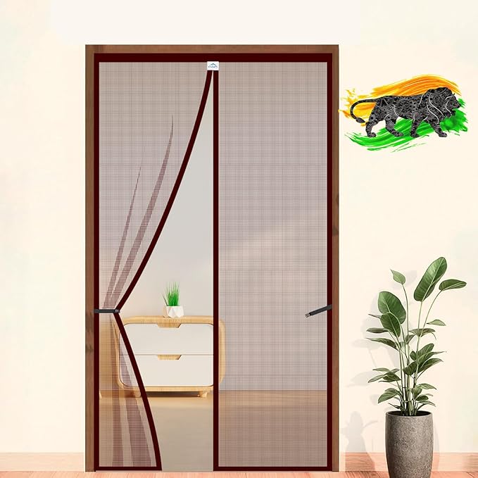 Magnetic Mosquito Net for All Door Types & Sizes, Auto-Closing Insect Screen/Curtain to Keep Mosquito Out