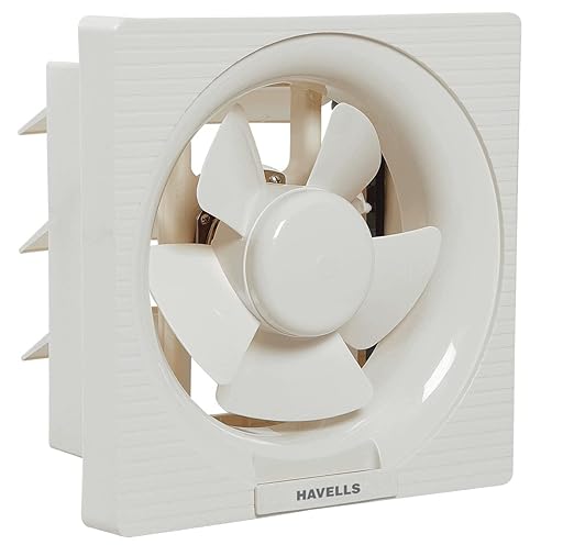 Havells Ventil Air DX 200mm Exhaust Fan | Strong Air Suction, Rust Proof Body and Dust Protection Shutters
