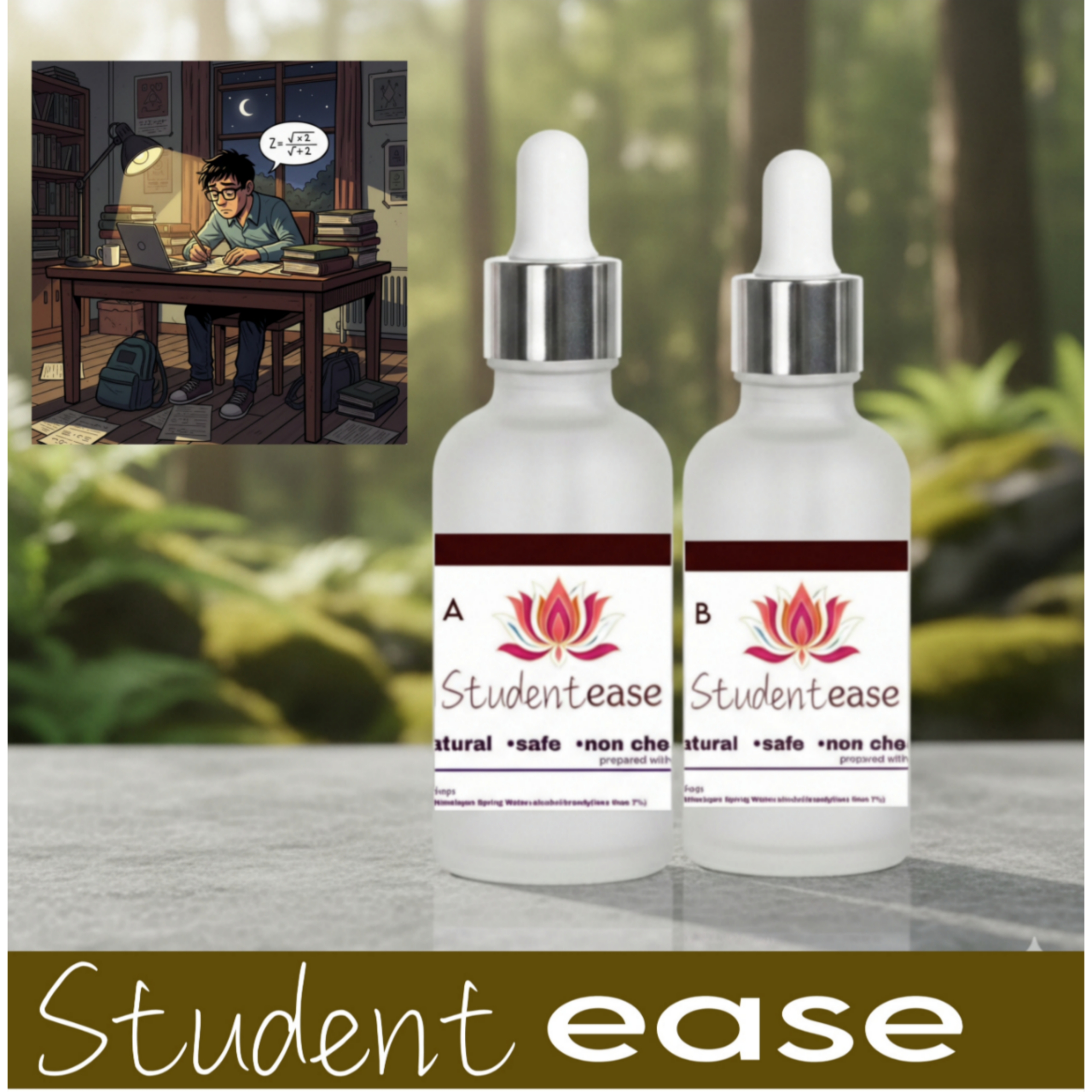 Student Ease- support for students to increase their focuss and receptivity