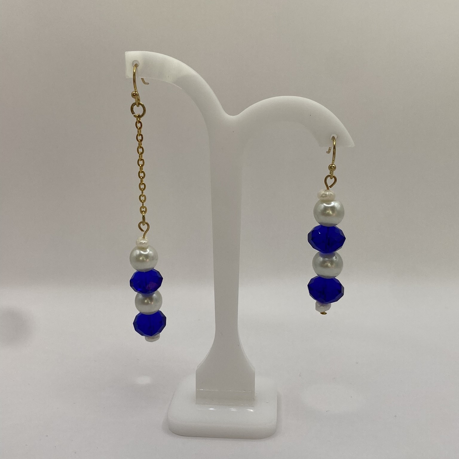 Boucles d'oreilles Saphir