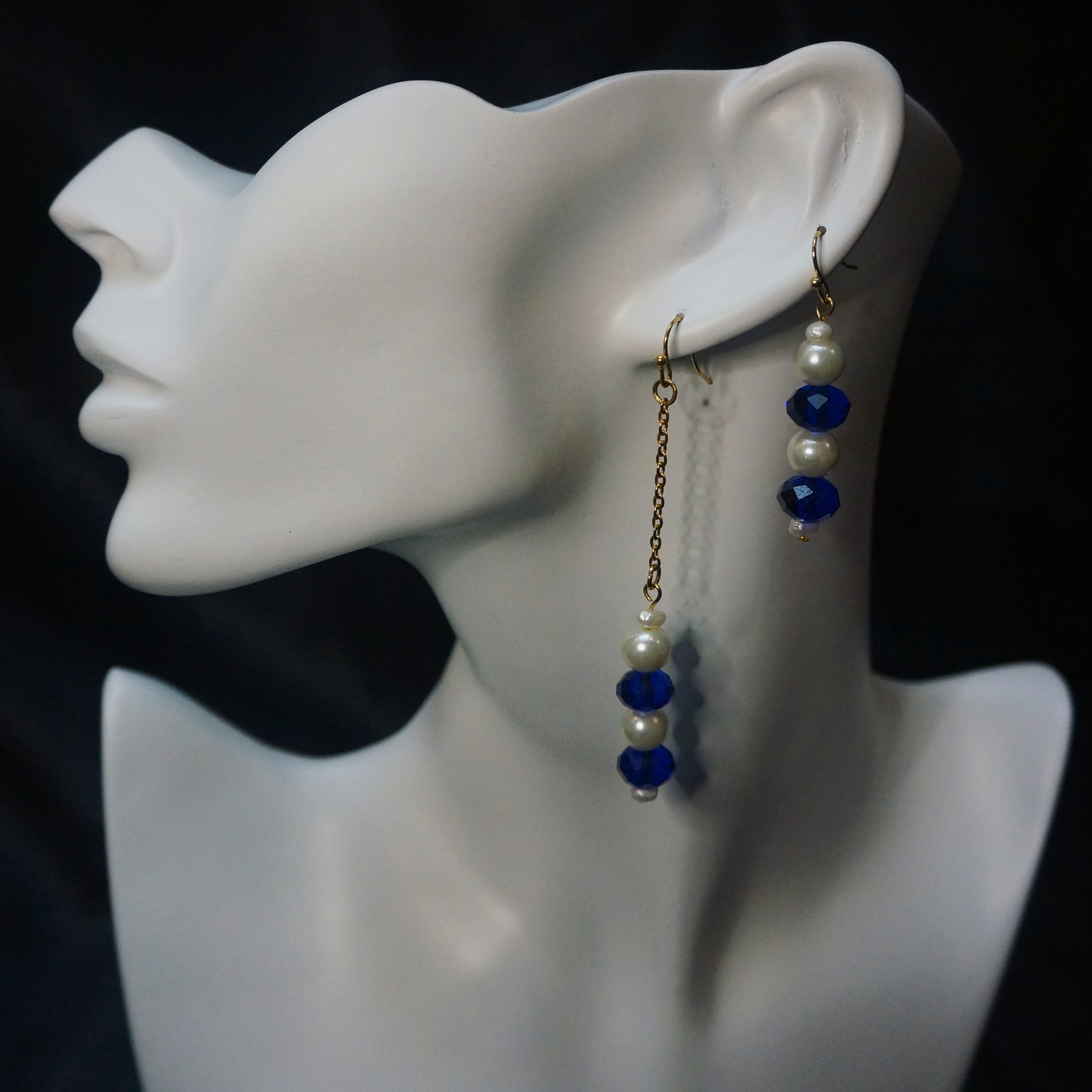 Boucles d'oreilles Saphir