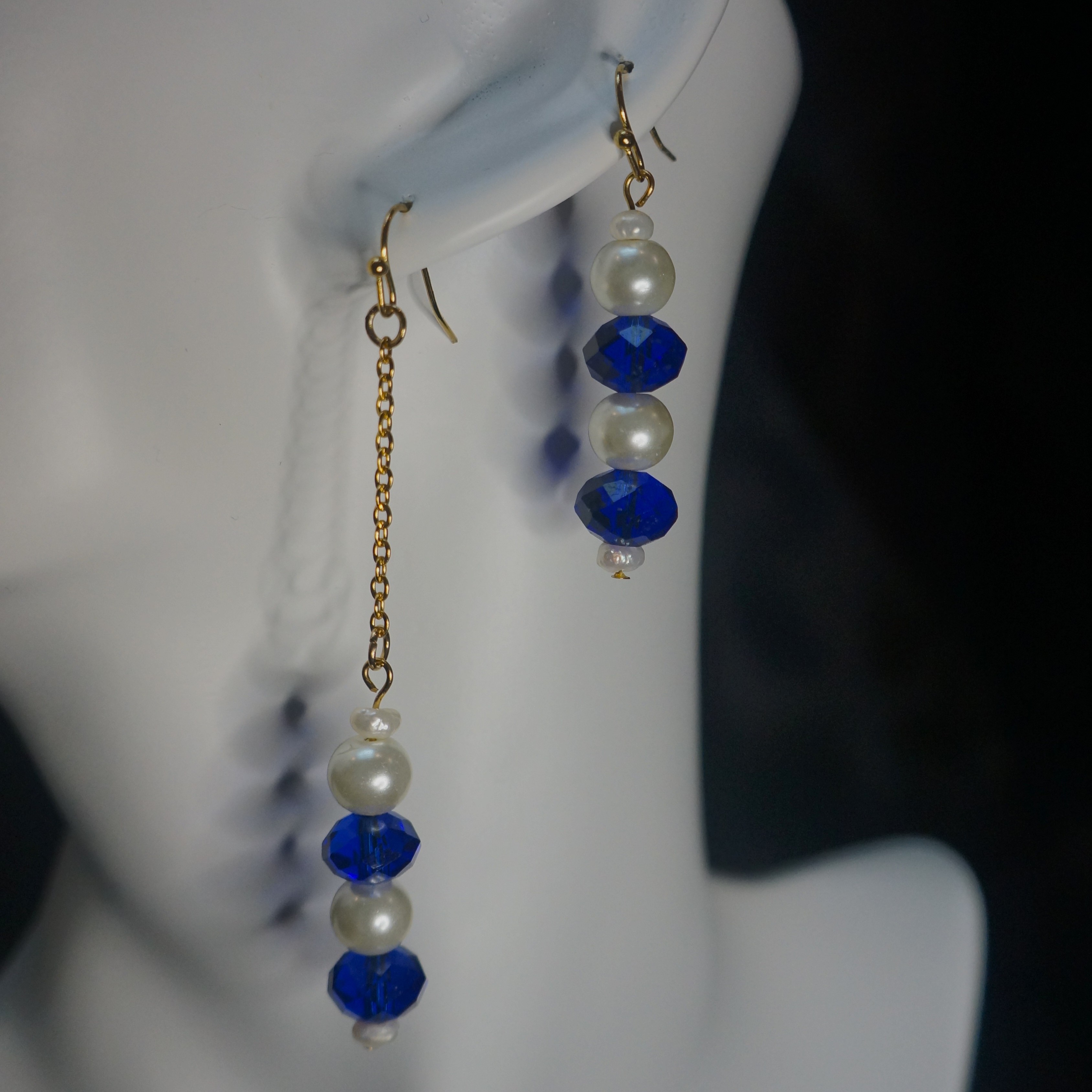 Boucles d'oreilles Saphir