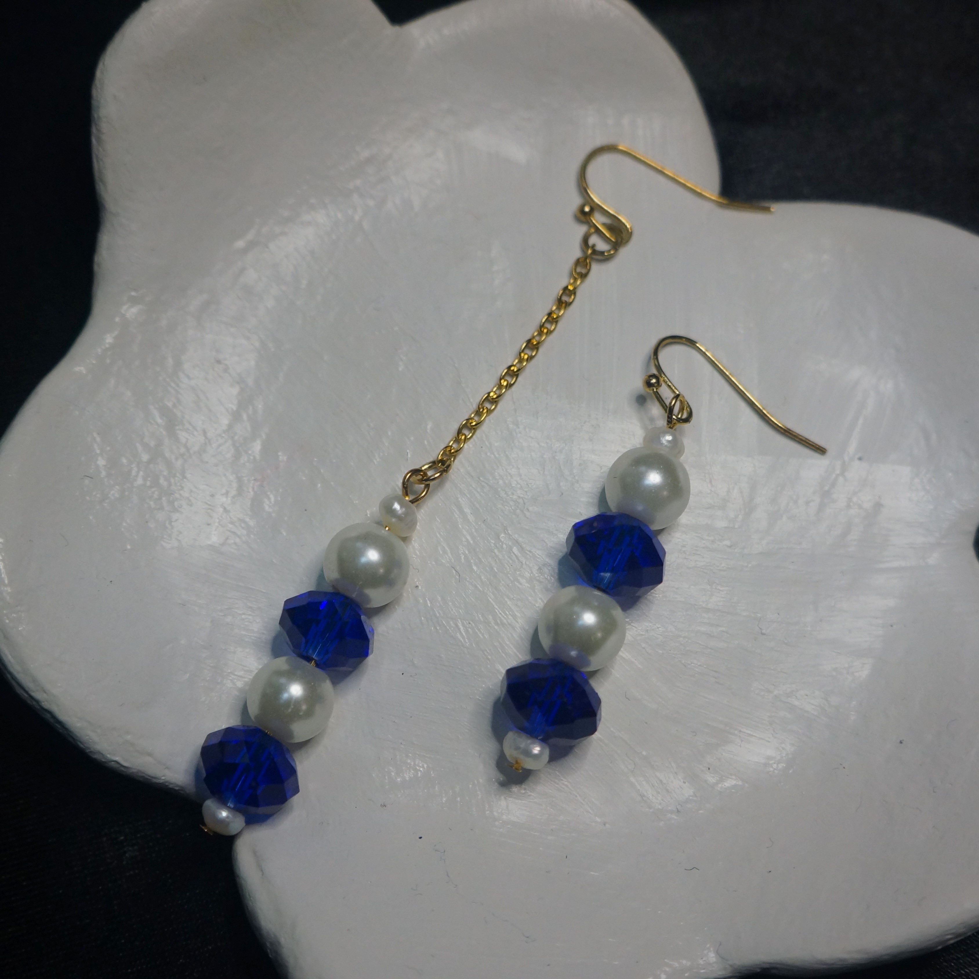 Boucles d'oreilles Saphir