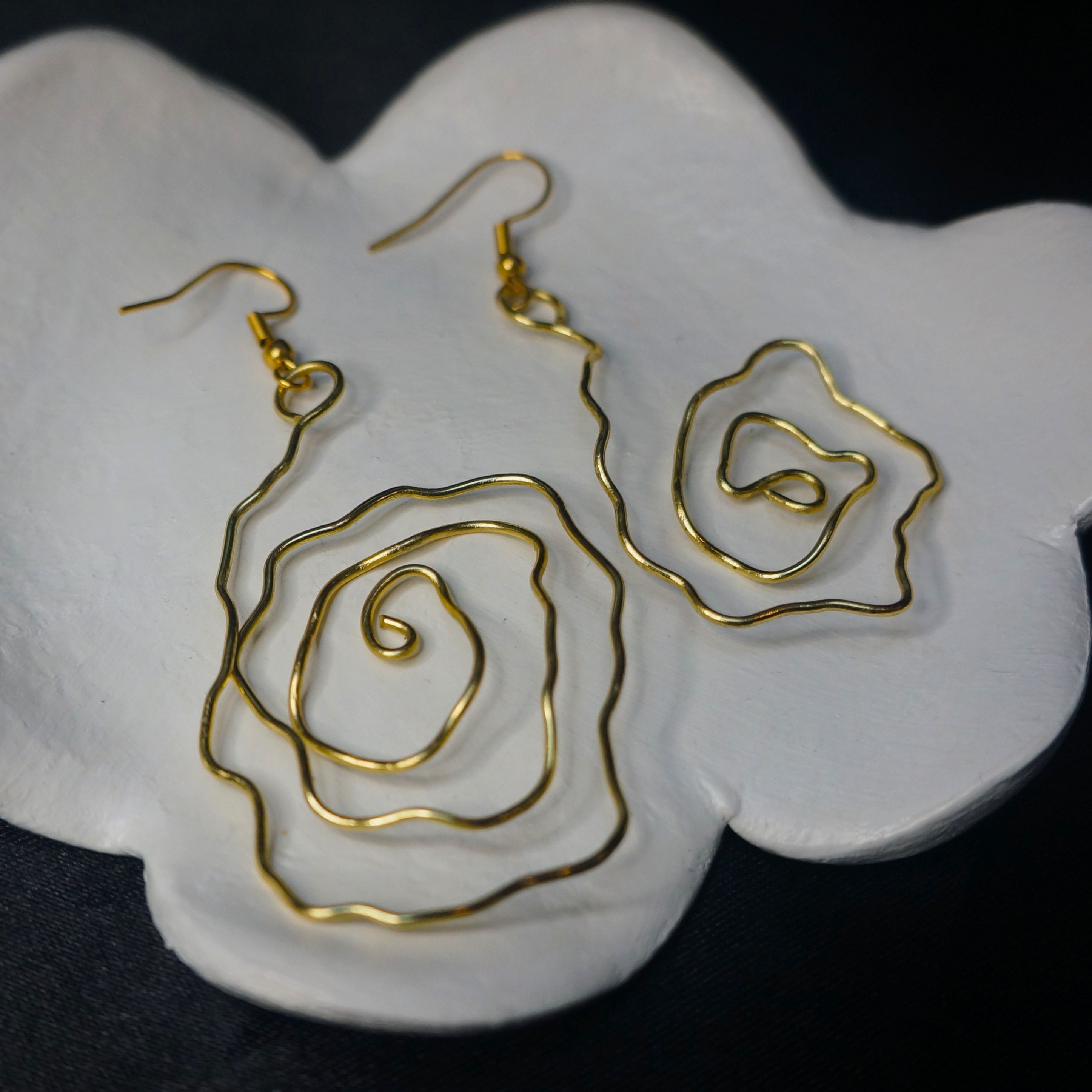 Boucles d'oreilles Jacinthe