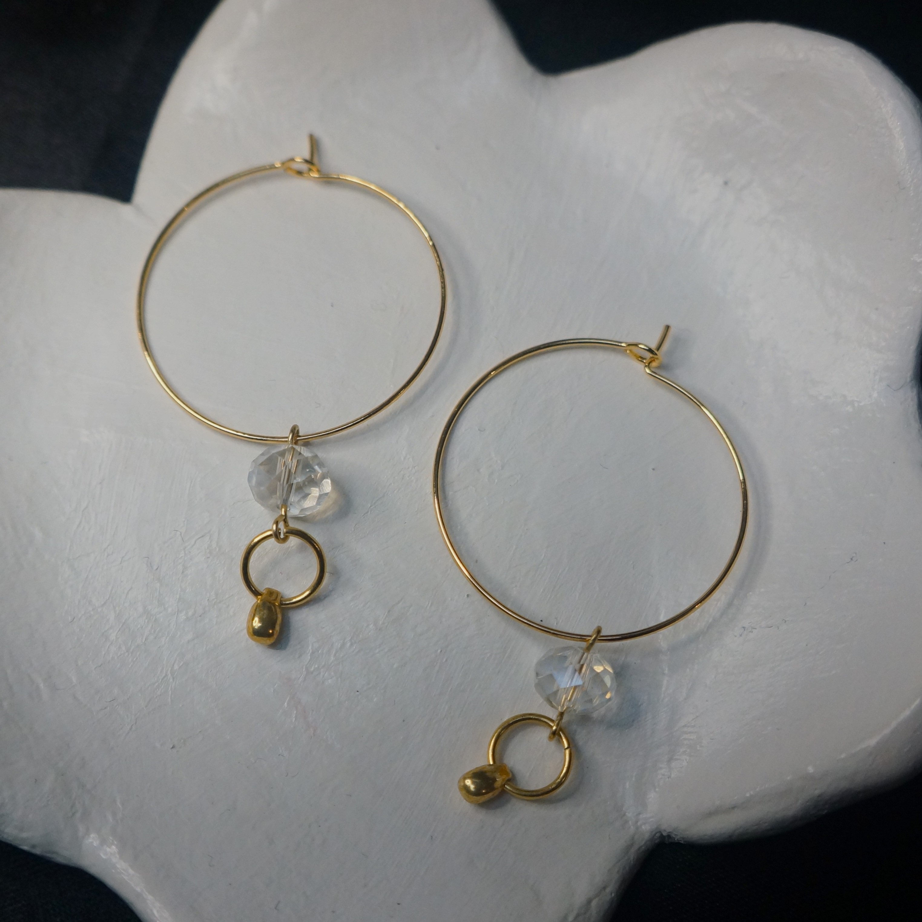 Boucles d'oreilles Jasmine
