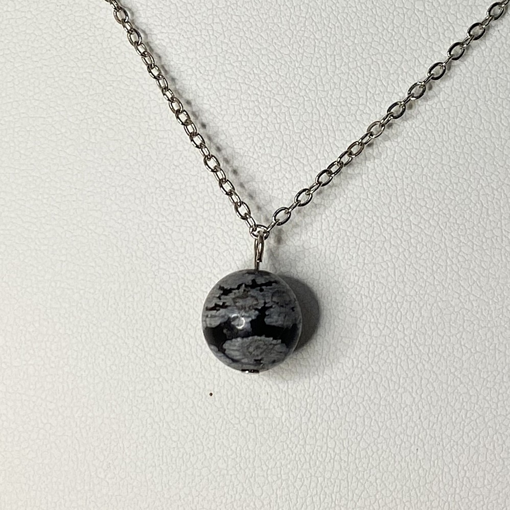 Collier Obsidienne