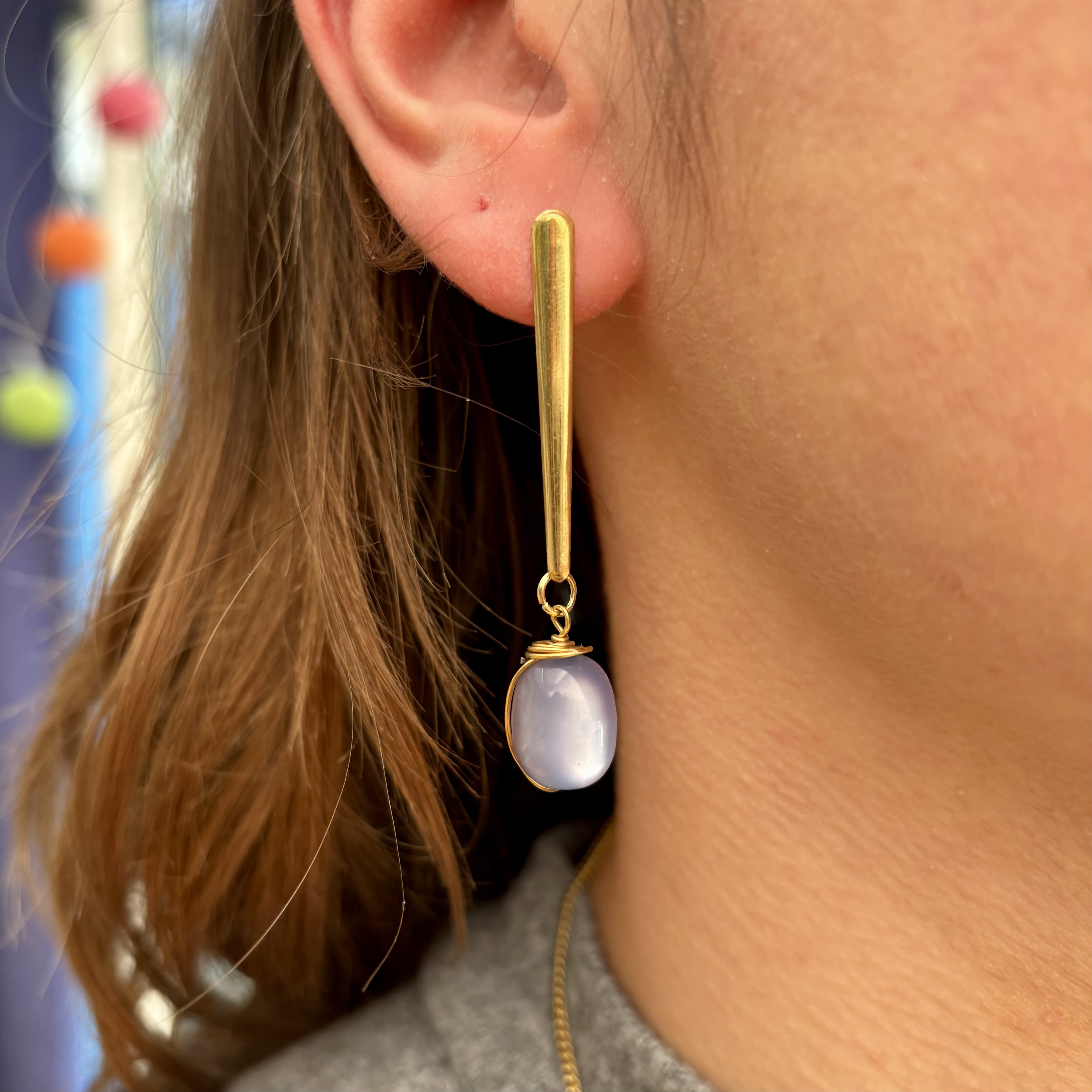 Boucles d'oreilles Robin