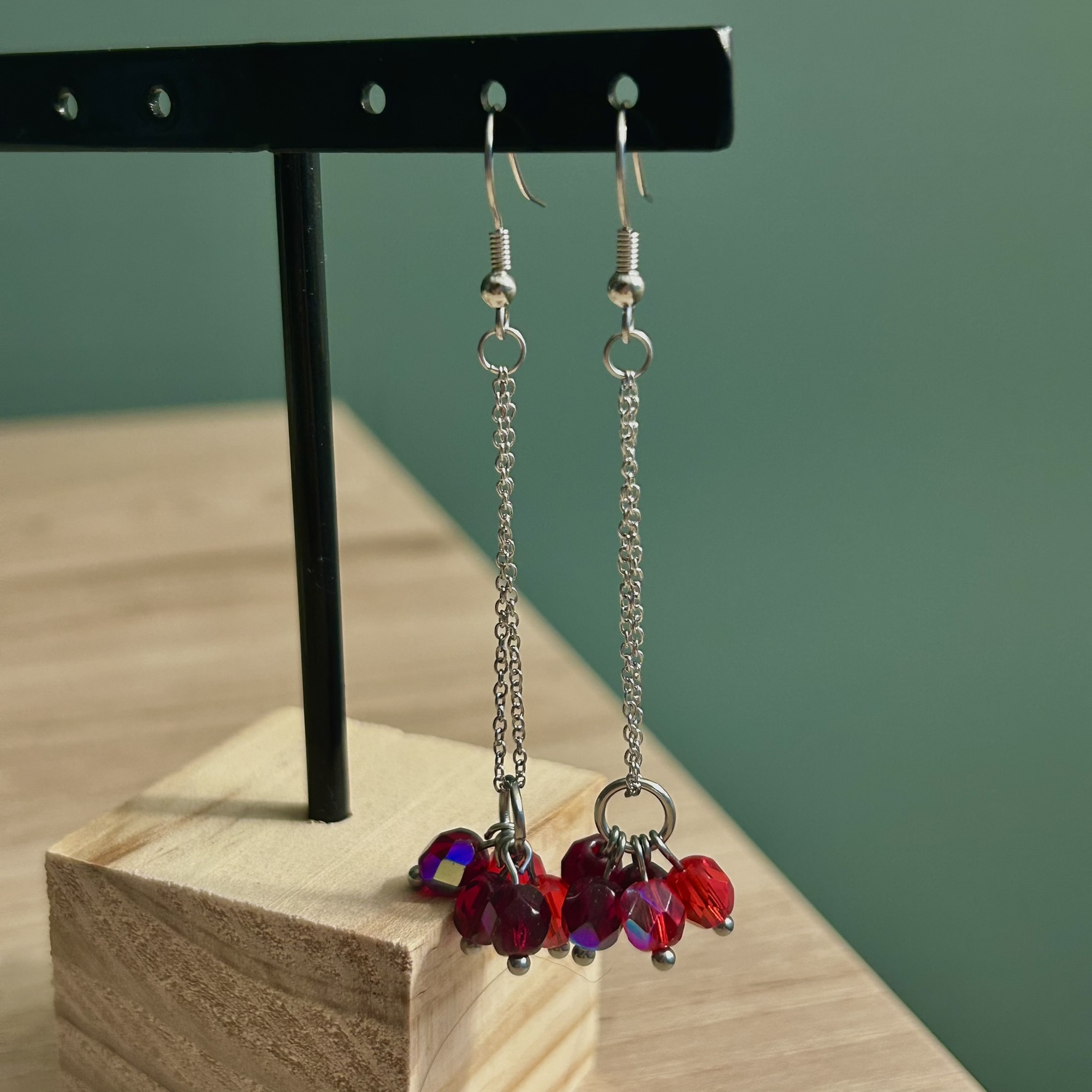 Boucles d'oreilles Fleur