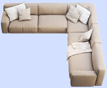 Forfait nettoyage canapé 5 places / 150 euros